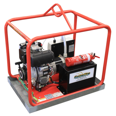 Portable Diesel Generator L4.8E | Yanmar Engine | Key & Pull Start | Low Noise 80 dB | by Genelite