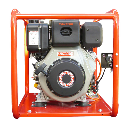 Portable Diesel Generator L4.8E | Yanmar Engine | Key & Pull Start | Low Noise Operation | by Genelite