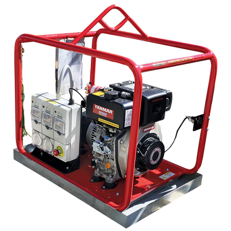 Portable Diesel Generator L70E | Key & Pull Start | 4.5 kVA Output | Heavy Duty | by Genelite