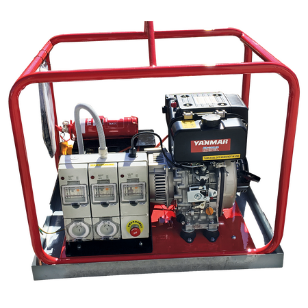 Portable Diesel Generator L70E | Key & Pull Start | 4.5 kVA Output | Heavy Duty | by Genelite