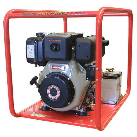 200 Amp AC Welder | 7.0 kVA Output | Yanmar L100 Engine | 82 dB Noise Level | by Genelite