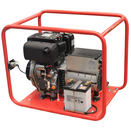 200 Amp AC Welder | 7.0 kVA Output | Yanmar L100 Engine | 82 dB Noise Level | by Genelite