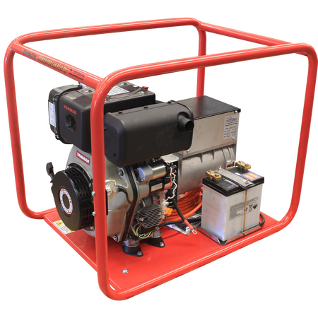 200 Amp AC Welder | 7.0 kVA Output | Yanmar L100 Engine | 82 dB Noise Level | by Genelite
