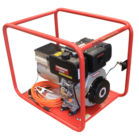 200 Amp AC Welder | 7.0 kVA Output | Yanmar L100 Engine | 82 dB Noise Level | by Genelite