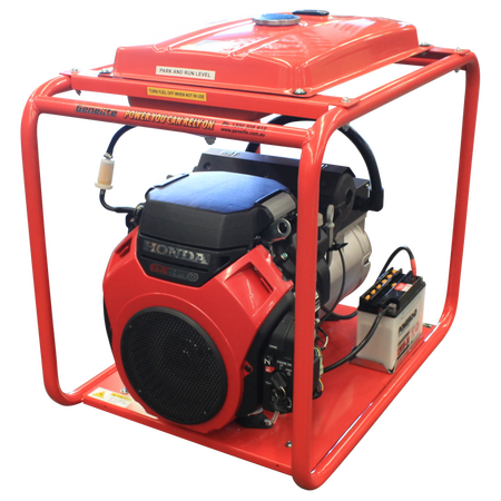 Honda GX630E Portable Petrol Generator | Key Start Only | 3 Phase Power Output | Heavy-Duty Frame | by Genelite