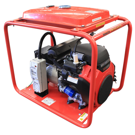 Honda GX630E Portable Petrol Generator | Key Start Only | 3 Phase Power Output | Heavy-Duty Frame | by Genelite