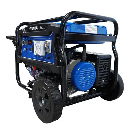 10kVA Electric Start Generator | 8.0kW Output | Hyundai 457cc Engine | Portable LRT Wheels | by Genelite