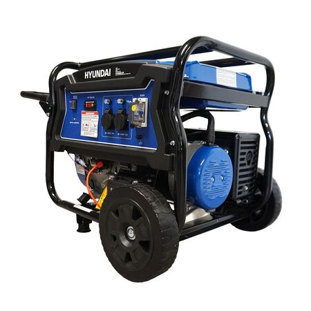 8kVA Electric Start Portable Generator | Hyundai DH420 Engine | 25L Fuel Tank | 73 dB Noise Level | by Genelite