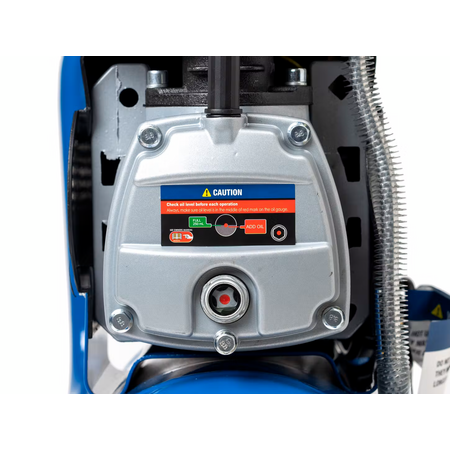 2HP Piston Compressor | 240 l/min Air Displacement | 8 Bar Maximum Pressure | Portable Design | by Genelite