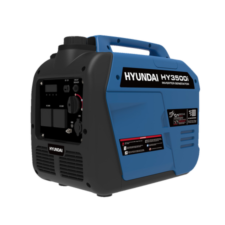 3.2kW Pull Start Portable Inverter Generator | 5.5 Hours Run Time | Hyundai SH150B Engine | by Genelite