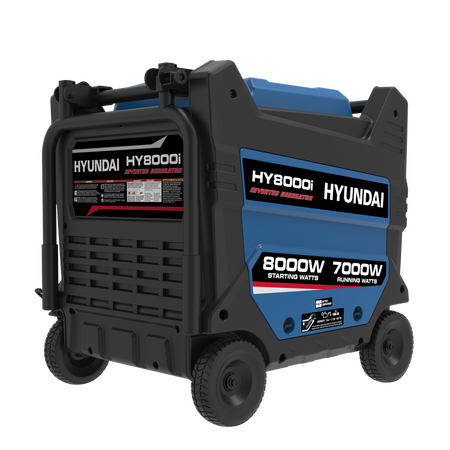 8kW/10kVA Electric Start Portable Inverter Generator | Long Run Time | Compact Design | by Genelite