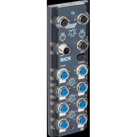 SIG300 IO-Link Master Gateway | 8 IO-Link Ports | IP67 Rated | Programmable Logic Editor | by SICK