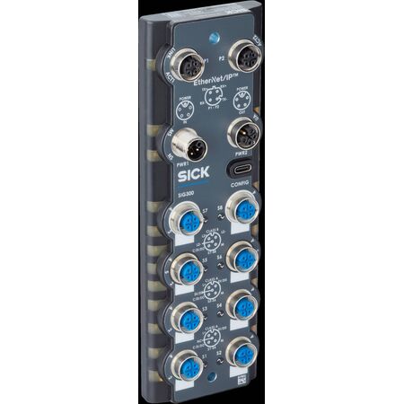 SIG300 IO-Link Master Gateway | 8 IO-Link Input Ports | IP67 Rated | by SICK