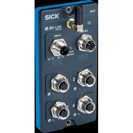 IO-Link Wireless Gateway | IP65 Rated | Supports 64 Devices | IIoT Integration | by SICK