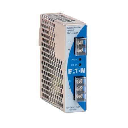 POWER SUPPLY 1PHASE 24VDC 60W SCREW TERM (POWER SUPPLY 1PHASE 24VDC 60W SCREW TERM (PSG60E24SP))