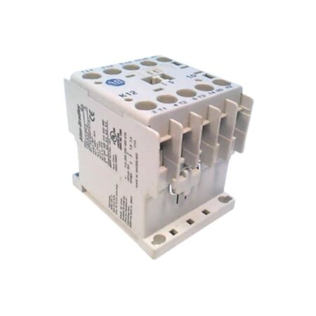Allen-Bradley 100K12ZJ10 Miniature Contactor 24 VDC Coil 3 Pole 12 Amp