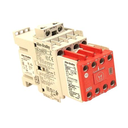 Allen-Bradley 100SC09EJ05BC Safety Contactor 9 Amp 24VDC Coil