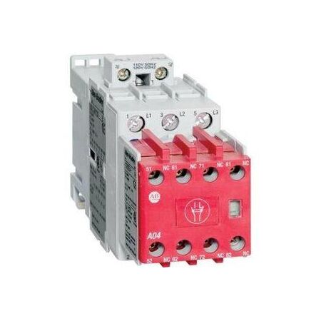 Allen-Bradley 100SC09D404BC Safety Contactor 9A 4 Poles