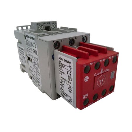 Allen-Bradley 100SC43EJ22C Safety Contactor 43 Amp 24 VDC Coil