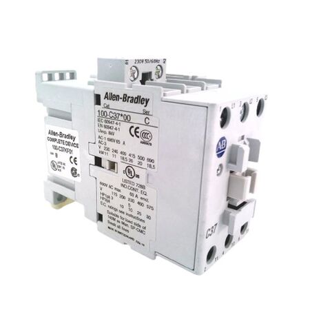 Allen-Bradley 100C37KF01 37 Amp Contactor 230V AC