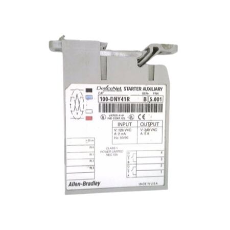 Allen-Bradley 100DNY41R DeviceNet Starter Auxiliary