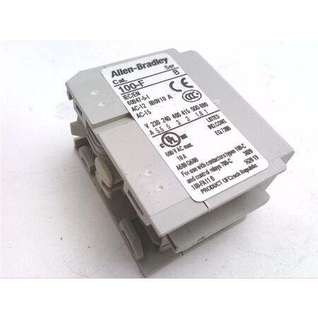 Allen-Bradley 100FAL11 Auxiliary Contact Front Mounting
