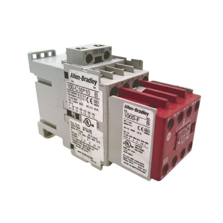 Allen-Bradley 100SC16D14C Safety Contactor 16 AMP 110/120 VAC