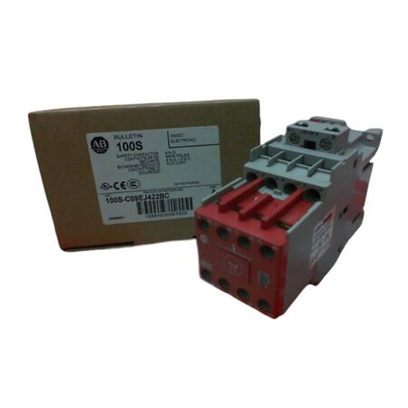 Allen-Bradley 100SC09EJ422BC Safety Contactor 9 Amp 24V DC