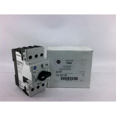 Allen-Bradley 140UD6D3B60 Molded Case Circuit Breaker 6A 3-Pole