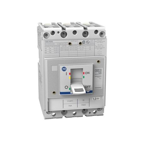 Allen-Bradley 140GHC6C3C50 Molded Case Circuit Breaker 125A H Frame