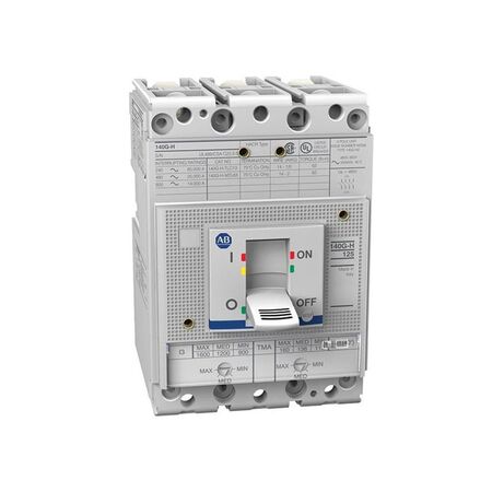 Allen-Bradley 140GH6F3D12 Molded Case Circuit Breaker 125A H Frame