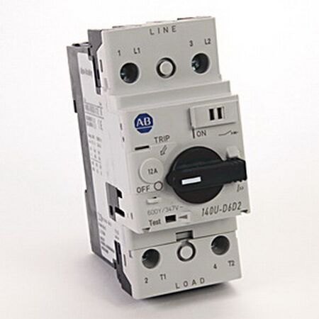 Allen-Bradley 140UD6D2B60 Molded Case Circuit Breaker 6A 2-Pole