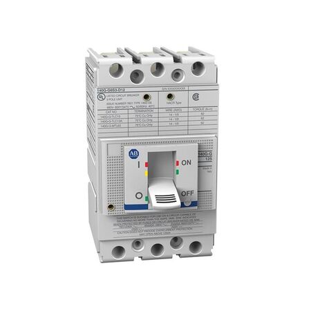 Allen-Bradley 140GG6S3D12 Molded Case Circuit Breaker 125A G Frame