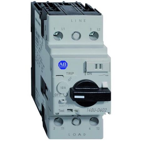Allen-Bradley 140UD6D2C10 Molded Case Circuit Breaker 2-Pole 10A