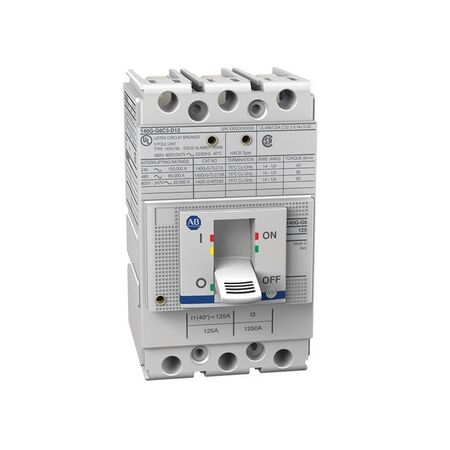 Allen-Bradley 140GH6S3D12 Molded Case Circuit Breaker 125A H Frame