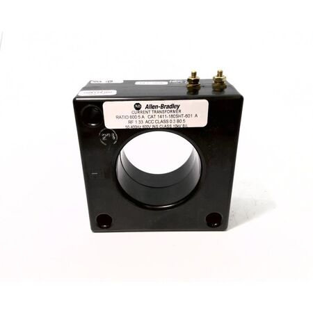 Allen-Bradley Bulletin 1411 Solid Core Current Transformer 600:5 Ratio