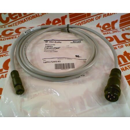 Allen-Bradley 1485GF2M5R5 Patchcord Thin 5Pin Mini Female to Male 2M