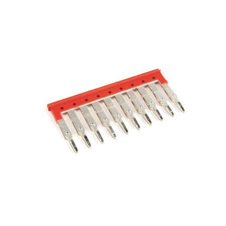 Allen-Bradley 1492CJLJ510R Center Jumper Plug-In Type 10 Pole Red