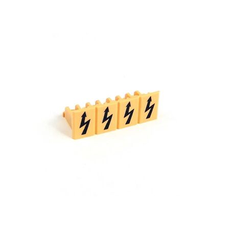 Allen-Bradley 1492EWPL6 Electrical Warning Plate 6mm Yellow