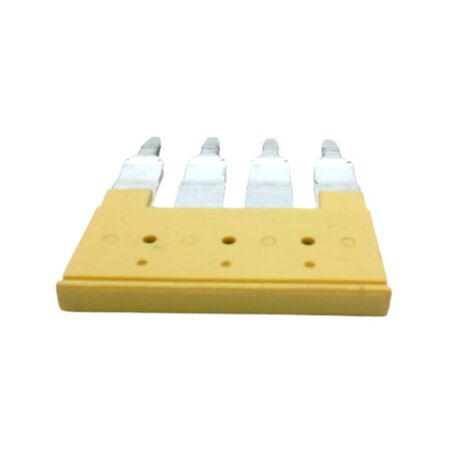 Allen-Bradley 1492CJL84 Center Jumper Plug-In Type 4 Pole Yellow