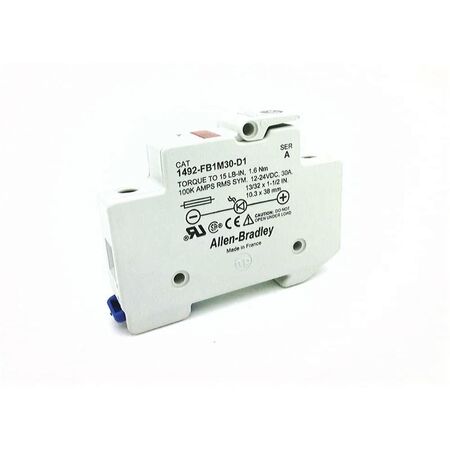 Allen-Bradley 1492FB1M30D1 Fuse Holder with LED Blown Fuse Indicator