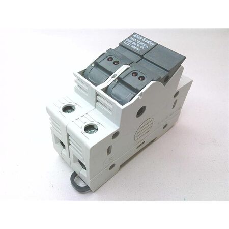 Allen-Bradley 1492FB2M30L 2 Pole Fuse Holder with LED Indicator