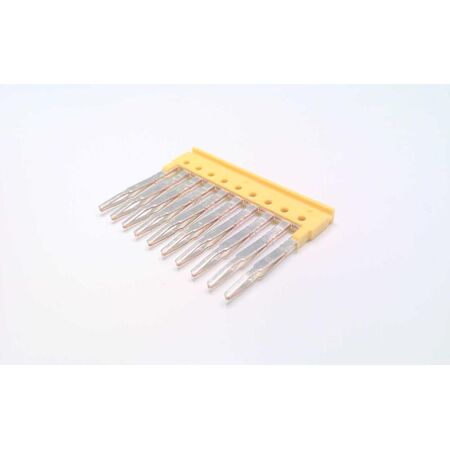 Allen-Bradley 1492CJL410 Center Jumper 10 Pole Yellow Plug-In Type