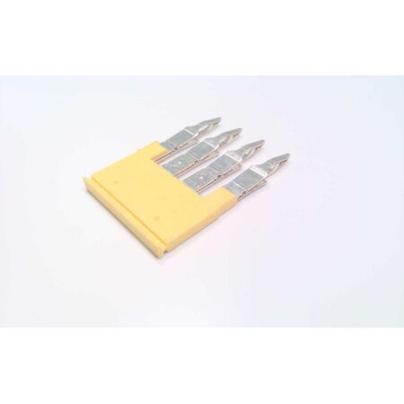 Allen-Bradley 1492CJK64 Center Jumper Plug-In Type 4 Pole Yellow