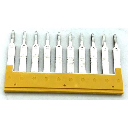 Allen-Bradley 1492CJK510 Plug-In Center Jumper 10 Pole Yellow