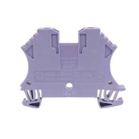Allen-Bradley 1492J3V Violet Feed Through Terminal Block