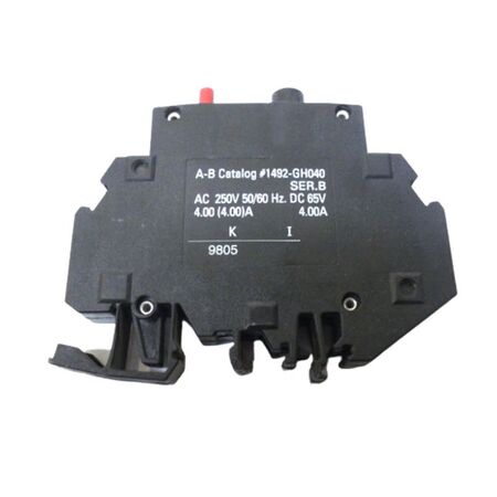 Allen-Bradley 1492GH040 Miniature Thermal Magnetic Circuit Breaker 4 Amp
