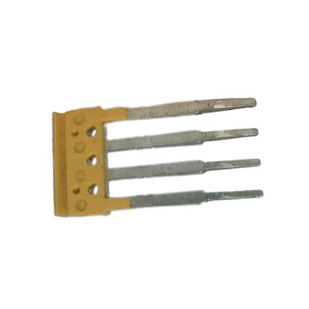 Allen-Bradley 1492CJL44 Center Jumper Plug-In Type 4 Pole Yellow