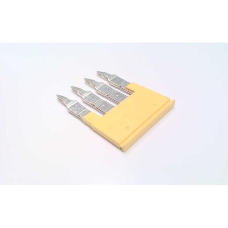 Allen-Bradley 1492CJK64 Center Jumper Plug-In Type 4 Pole Yellow
