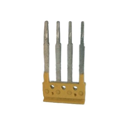 Allen-Bradley 1492CJL44 Center Jumper Plug-In Type 4 Pole Yellow
